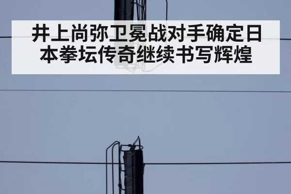 井上尚弥卫冕战对手确定日本拳坛传奇继续书写辉煌