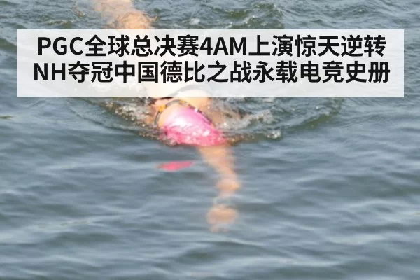 PGC全球总决赛4AM上演惊天逆转NH夺冠中国德比之战永载电竞史册